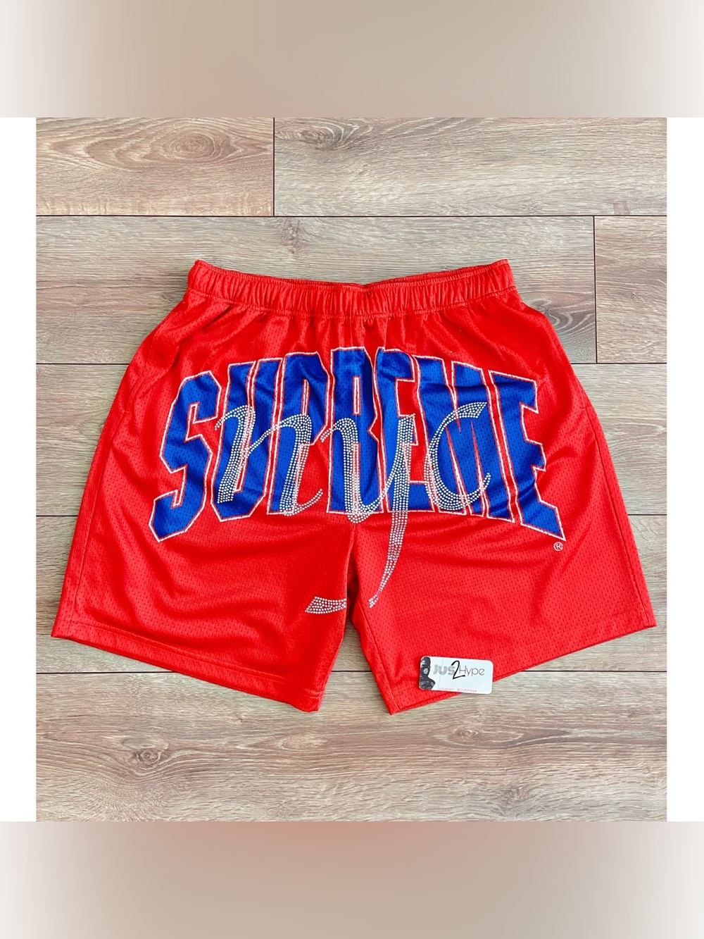 Supreme Mesh  Shorts Men Orange Brand New